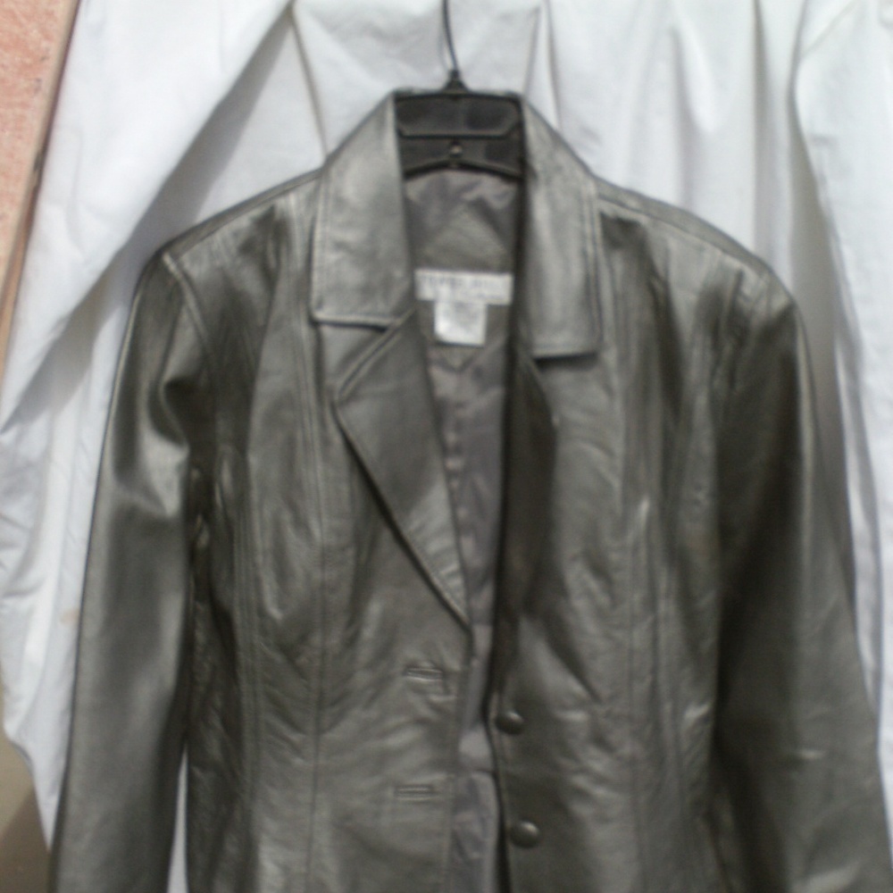 Tower Hill Collection Leather Jacket Blazer